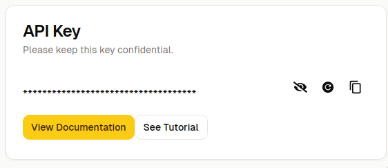 Your 0CodeKit API key