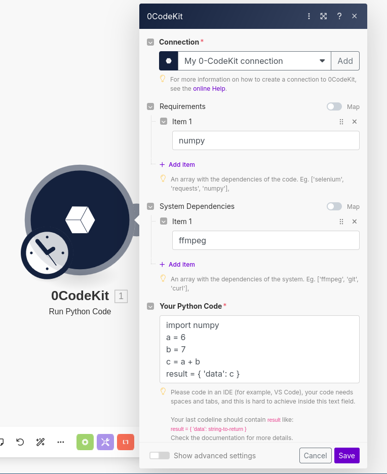 Python Module in Make